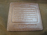 Coach Pierced Stripe East West Duff Purse