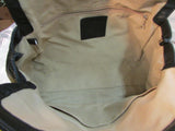 Coach Black Pebble Leather Chelsea Turnlock Satchel
