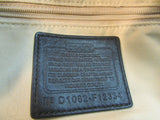 Coach Black Pebble Leather Chelsea Turnlock Satchel