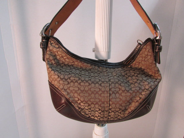 Coach Signature Brown Hobo Shoulder Bag. – MA & PAS