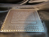 Coach Hampton Canvas and Leather Signature Carry All