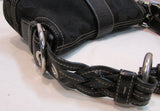 Coach Black Signature Jacquard Soho