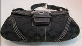 Coach Black Signature Jacquard Soho