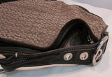 Coach Monogram Brown Canvas Hobo Bag