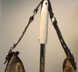 Coach Monogram Brown Canvas Hobo Bag
