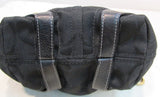 Coach Black Classic C Signature Canvas Leather Trim Mini Bucket Bag