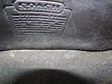 Vintage Coach Ritchie Black Leather Flap Crossbody Purse