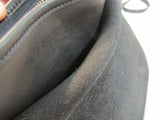 Vintage Coach Ritchie Black Leather Flap Crossbody Purse