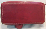 Coach Deep Red Leather Legacy Convertible Hobo Bag