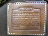 Coach Brown Signature Canvas Small Bag