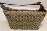 Coach Brown Signature Canvas Small Bag