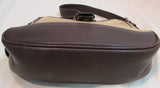 Coach Hampton Camel Suede Shoulder Bag