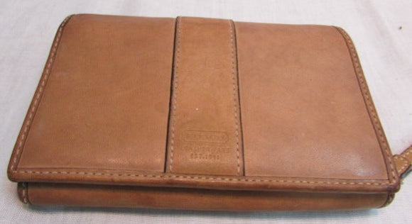 Coach Carmel Leather Folding Wallet