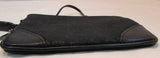 Coach Black Sparkly Signature Canvas Wristlet