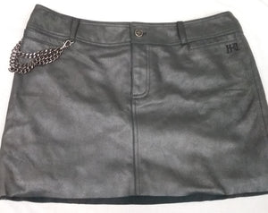 Harley Davidson Leather Short Skirt