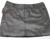 Harley Davidson Leather Short Skirt