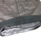 Harley Davidson Leather Short Skirt