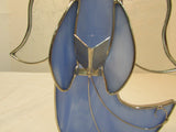 Holly Stained Glass "Your Guardian Angel" - Light Blue
