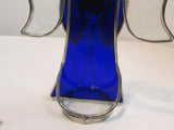 Holly Stained Glass "Your Guardian Angel" - Royal Blue