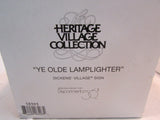 "Ye Olde Lamplighter" The Heritage Village Collection Porcelain Figurines