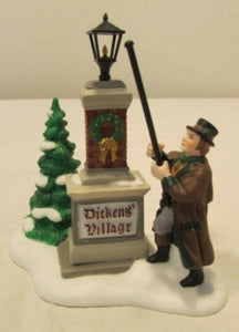 "Ye Olde Lamplighter" The Heritage Village Collection Porcelain Figurines