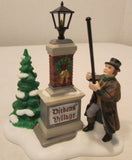 "Ye Olde Lamplighter" The Heritage Village Collection Porcelain Figurines