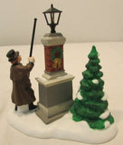 "Ye Olde Lamplighter" The Heritage Village Collection Porcelain Figurines