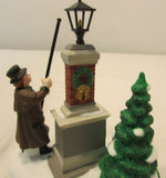 "Ye Olde Lamplighter" The Heritage Village Collection Porcelain Figurines