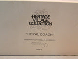 "Royal Coach" The Heritage Village Collection Porcelain Figurines