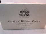 "White Horse Bakery" The Heritage Village Collection Porcelain Figurines