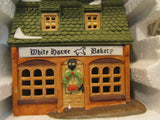 "White Horse Bakery" The Heritage Village Collection Porcelain Figurines