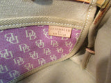 Dooney & Bourke Satchel Canvas Tassel Handbag