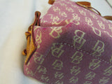 Dooney & Bourke Satchel Canvas Tassel Handbag