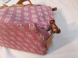 Dooney & Bourke Satchel Canvas Tassel Handbag
