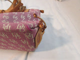 Dooney & Bourke Satchel Canvas Tassel Handbag