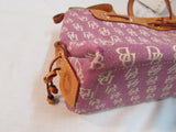 Dooney & Bourke Satchel Canvas Tassel Handbag