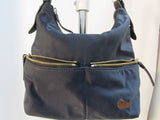 Dooney & Bourke Navy Blue Nylon Hobo