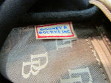 Dooney & Bourke Brown Canvas Signature Shoulder Bag