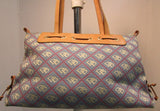 Dooney & Bourke Logo Canvas Satchel