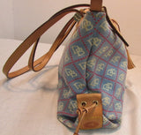 Dooney & Bourke Logo Canvas Satchel