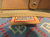 Dooney & Bourke Logo Canvas Satchel
