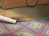 Dooney & Bourke Logo Canvas Satchel
