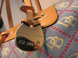 Dooney & Bourke Logo Canvas Satchel