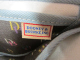 Dooney & Bourke Dark Grey Signature Coated Canvas Small