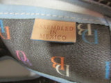 Dooney & Bourke Dark Grey Signature Coated Canvas Small