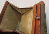 Dooney & Bourke Tan and Brown Monogram Canvas and Leather Wallet