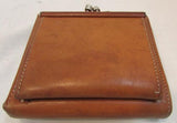 Dooney & Bourke Tan and Brown Monogram Canvas and Leather Wallet