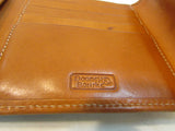 Dooney & Bourke Tan and Brown Monogram Canvas and Leather Wallet