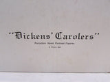 "Dickens Carolers" The Heritage Village Collection Porcelain Figurines