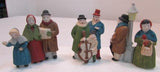"Dickens Carolers" The Heritage Village Collection Porcelain Figurines